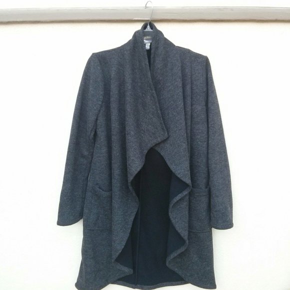 Fabletics Draped Moscow Sweatshirt Coat/Cardi - Picture 4 of 16